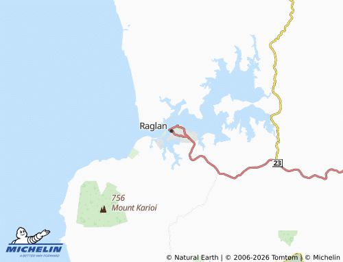 Mapa MICHELIN Raglan - ViaMichelin