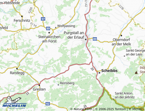 MICHELIN-Landkarte Söllingerwald - ViaMichelin