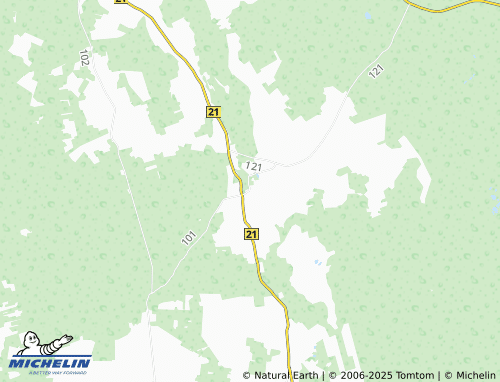 MICHELIN-Landkarte Roela - ViaMichelin