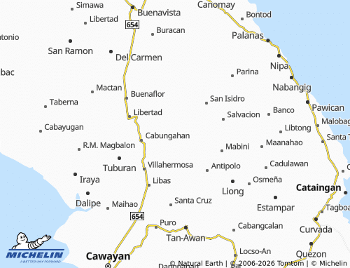Mappa MICHELIN Miabas - ViaMichelin