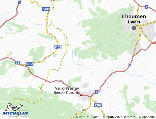 Mapa MICHELIN Kochovo - ViaMichelin