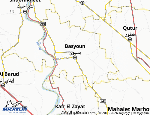 Mappa MICHELIN Basyoun - ViaMichelin