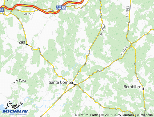 MICHELIN Vilardante map - ViaMichelin