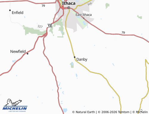 Mappa MICHELIN Danby - ViaMichelin
