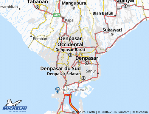 Mappa MICHELIN Pemecutan - ViaMichelin