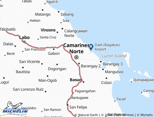 Carte MICHELIN Barangay 4 - ViaMichelin