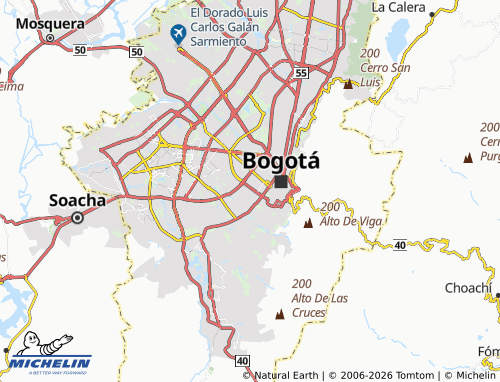 Mapa MICHELIN El Progreso - ViaMichelin