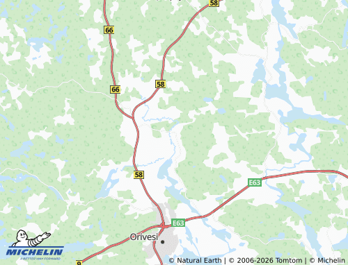 MICHELIN-Landkarte Nihuantausta - ViaMichelin