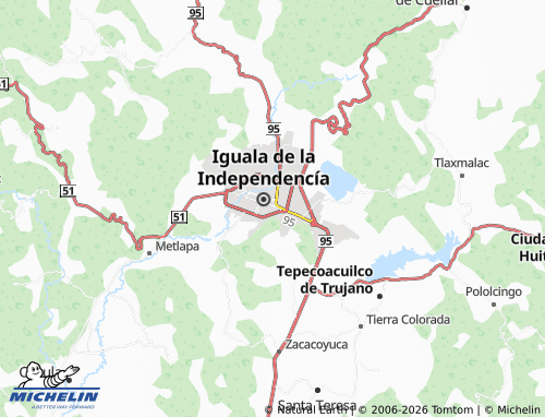 Mappa MICHELIN Seguro Social - ViaMichelin