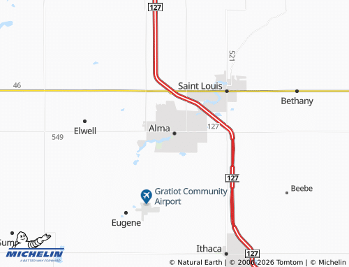 Mappa MICHELIN Alma - ViaMichelin