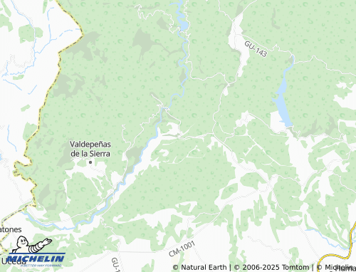 MICHELIN Puebla de Valles map - ViaMichelin