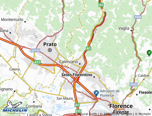 MICHELIN Sant'Angelo map - ViaMichelin