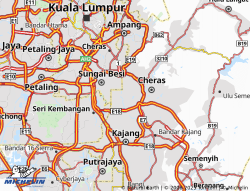 Carte MICHELIN Taman Desa Baiduri - ViaMichelin