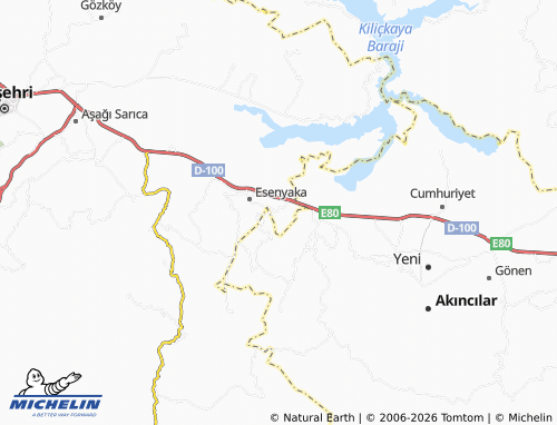Mappa MICHELIN Gümüştaş - ViaMichelin