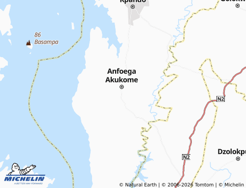 MICHELIN Gblenko map - ViaMichelin