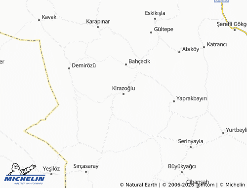 Mappa MICHELIN Kirazoğlu - ViaMichelin