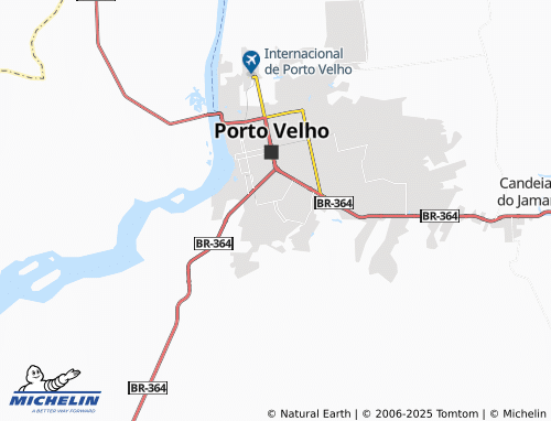 MICHELIN Caladinho map - ViaMichelin