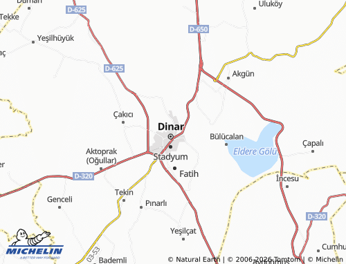 Mappa MICHELIN Pazar - ViaMichelin