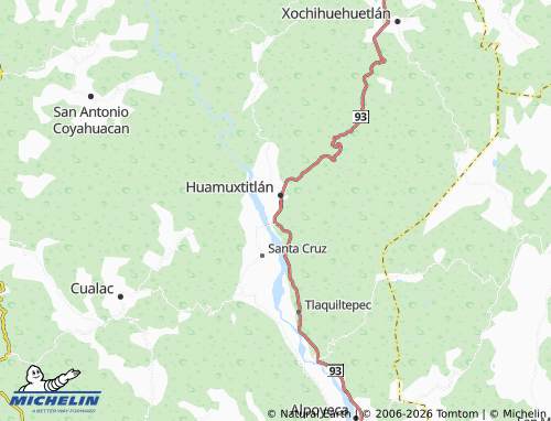 Mappa MICHELIN Tlalixtaquilla - ViaMichelin