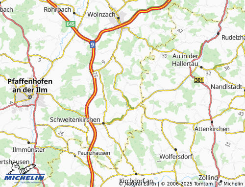 MICHELIN Dürnzhausen map - ViaMichelin
