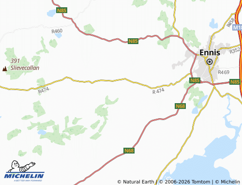 Kaart MICHELIN Kilmaley - ViaMichelin