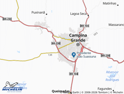 MICHELIN Malvinas map - ViaMichelin