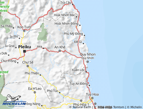 Mapa MICHELIN Tây Sơn - ViaMichelin