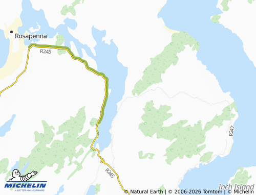 Mappa MICHELIN Kerrykeel - ViaMichelin