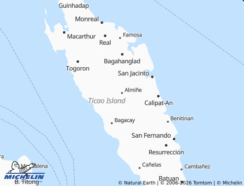 Mappa MICHELIN Almiñe - ViaMichelin