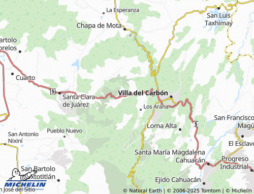 Mapa MICHELIN La Capilla - ViaMichelin