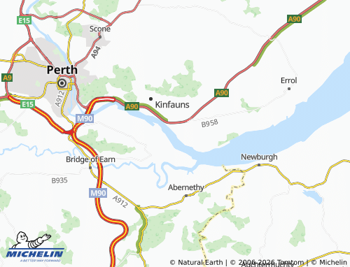 Mappa MICHELIN Inchyra - ViaMichelin