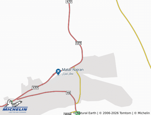 MICHELIN-Landkarte al-Nahdah - ViaMichelin