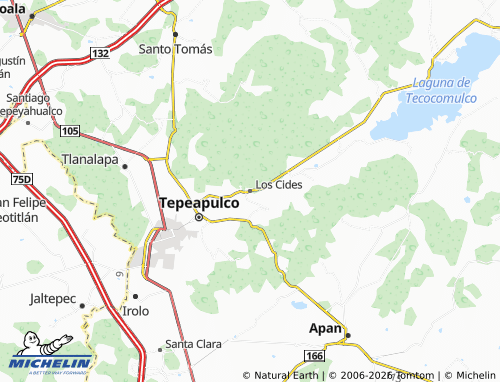 Mapa MICHELIN Los Cides - ViaMichelin