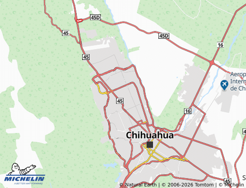 Mappa MICHELIN Revolución - ViaMichelin