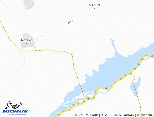 MICHELIN-Landkarte Mkunya - ViaMichelin