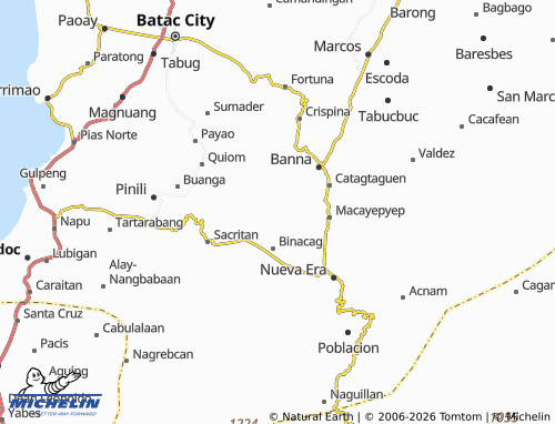 MICHELIN Imelda map - ViaMichelin