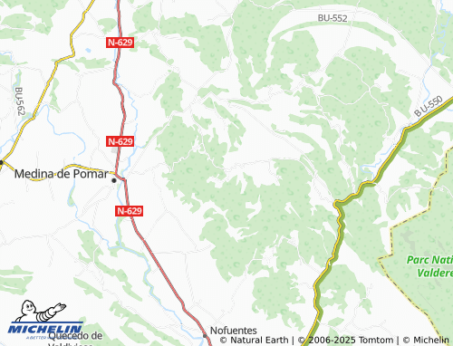 Carte MICHELIN Bóveda de la Ribera - ViaMichelin