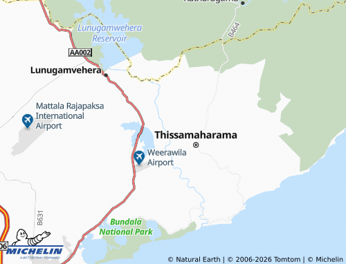 Mappa MICHELIN Debarawewa - ViaMichelin