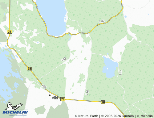 MICHELIN Kuremetsa map - ViaMichelin