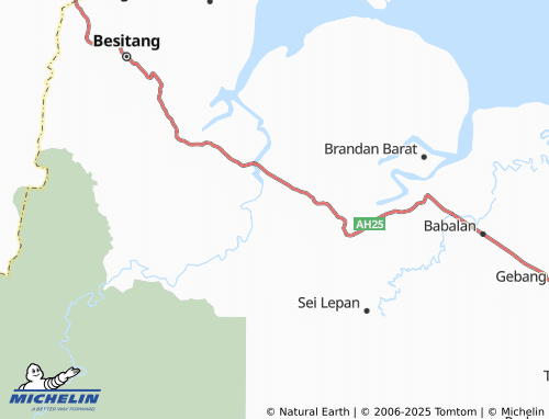 MICHELIN Kampung Lama map - ViaMichelin