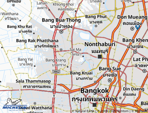 MICHELIN-Landkarte Bang Rak Noi - ViaMichelin