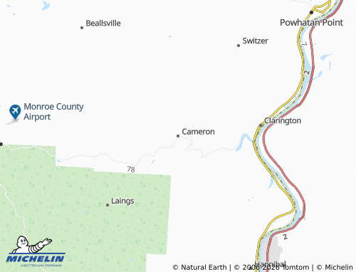 Carte MICHELIN Cameron - ViaMichelin