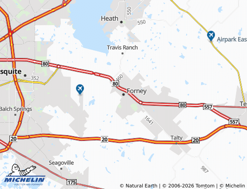 Carte MICHELIN Forney - ViaMichelin