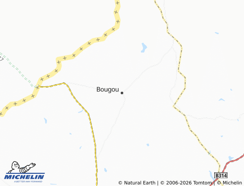MICHELIN-Landkarte Bougou - ViaMichelin