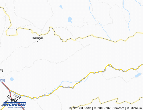 MICHELIN Ovacık map - ViaMichelin