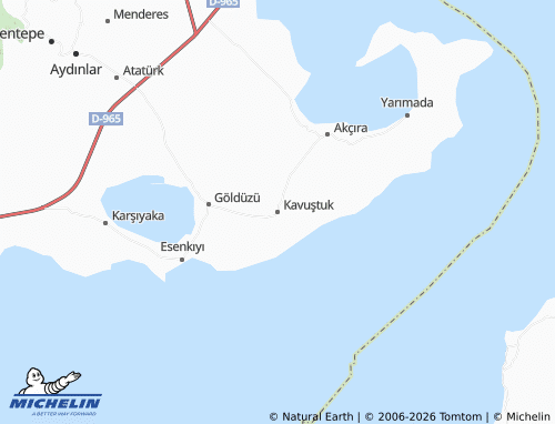 Mappa MICHELIN Kavuştuk - ViaMichelin