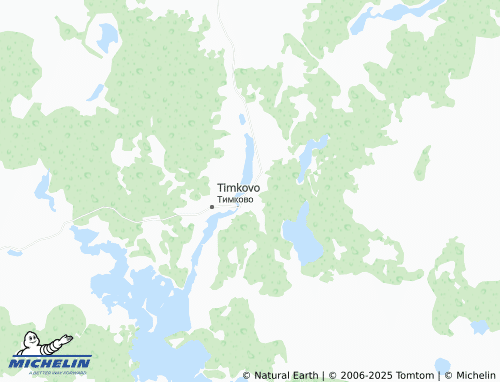 MICHELIN Cheshovo map - ViaMichelin