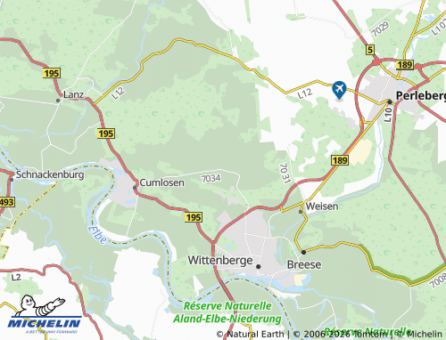 MICHELIN Bentwisch map - ViaMichelin
