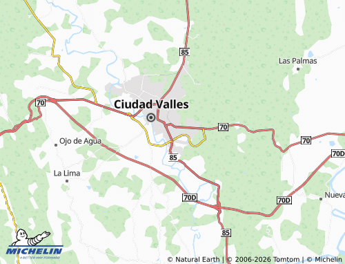 Carte MICHELIN San Luis Oriente - ViaMichelin