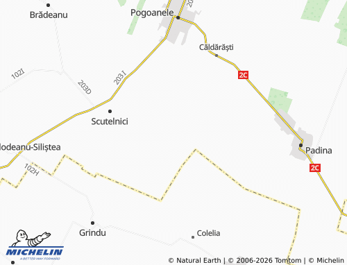 Mapa MICHELIN Arcanu - ViaMichelin